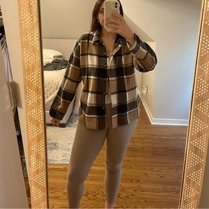 Plaid Shacket / Shirt Jacket